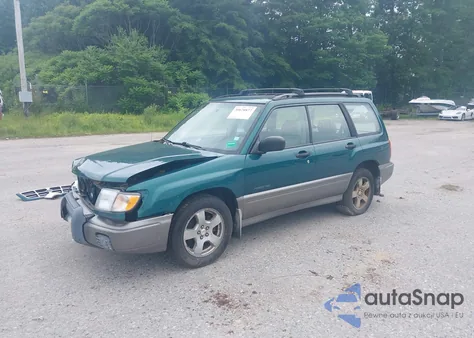1998 Subaru Forester S from USA, damaged, VIN JF1SF6558WH700928